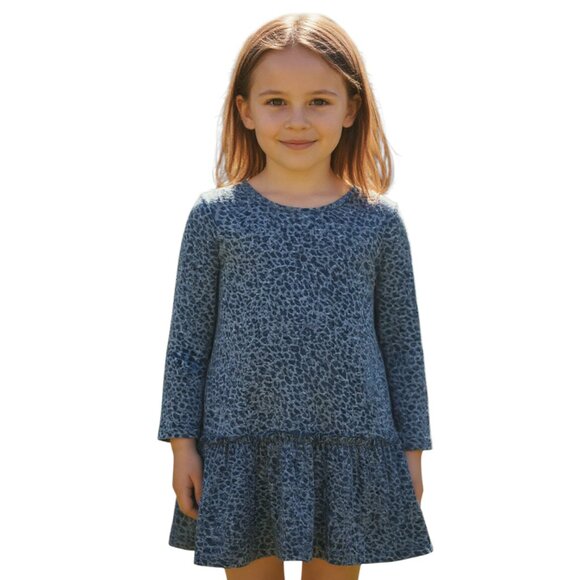 MARMAR COPENHAGEN - JERSEY DRESS - GREY BLUE - 93% VISCOSE - NEW NO TAG - Picture 3 of 5